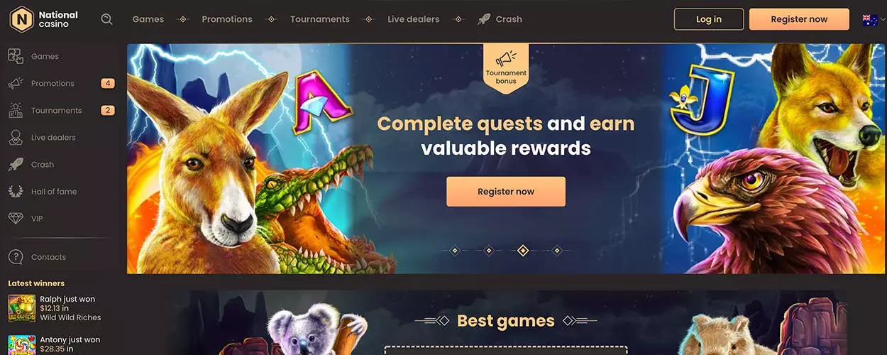 Australian online casino National